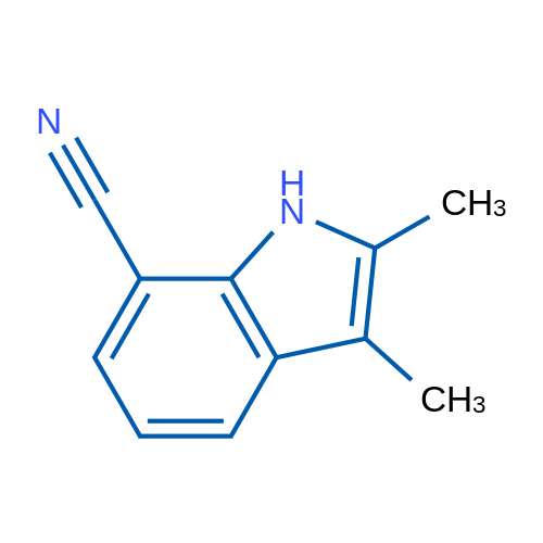2,3-Dimethyl-1H-indole-7-carbonitrile 1g