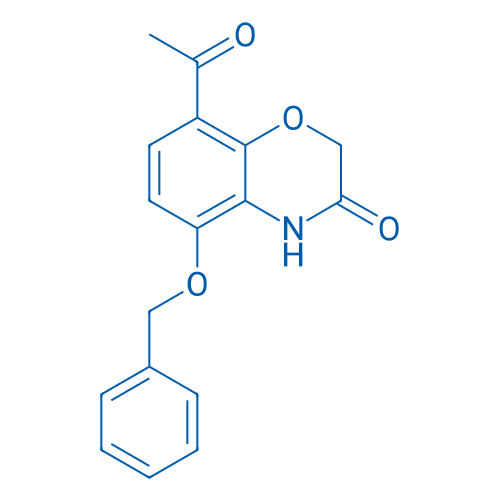 8-Acetyl-5-(benzyloxy)-2H-benzo[b][1,4]oxazin-3(4H)-one 250mg