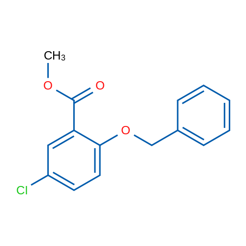 Methyl 2-(benzyloxy)-5-chlorobenzoate 1g