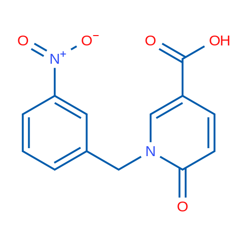 1-(3-Nitrobenzyl)-6-oxo-1,6-dihydropyridine-3-carboxylic acid 1g