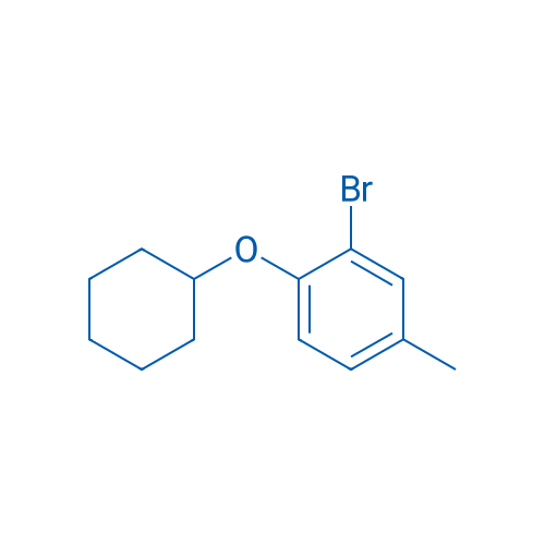 2-Bromo-1-(cyclohexyloxy)-4-methylbenzene 5g