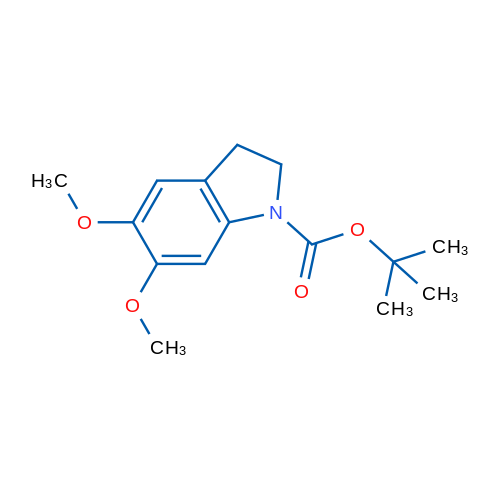 tert-Butyl 5,6-dimethoxyindoline-1-carboxylate 1g