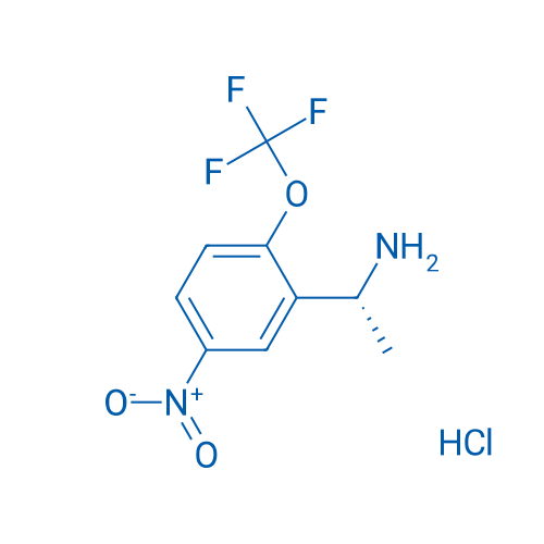(R)-1-(5-Nitro-2-(trifluoromethoxy)phenyl)ethanamine hydrochloride 1g