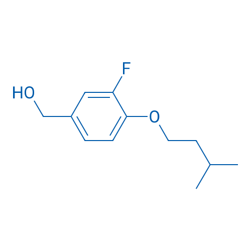 (3-Fluoro-4-(isopentyloxy)phenyl)methanol 1g