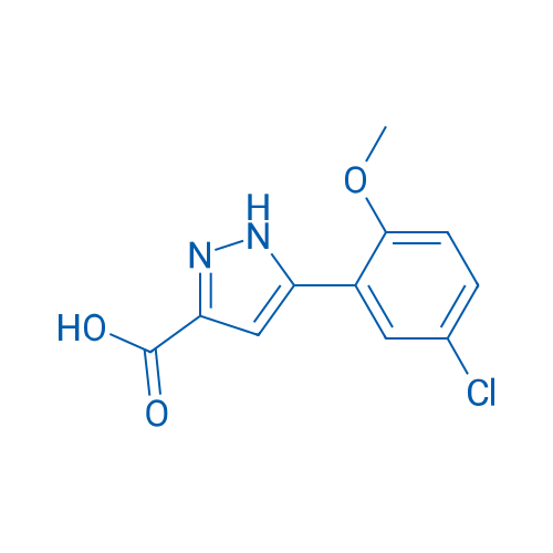 5-(5-Chloro-2-methoxyphenyl)-1H-pyrazole-3-carboxylic acid 1g