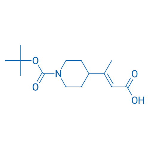 (E)-3-(1-(tert-Butoxycarbonyl)piperidin-4-yl)but-2-enoic acid 1g