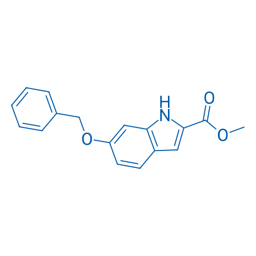 Methyl 6-(benzyloxy)-1H-indole-2-carboxylate 100mg