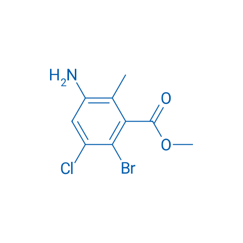 Methyl 3-amino-6-bromo-5-chloro-2-methylbenzoate 1g