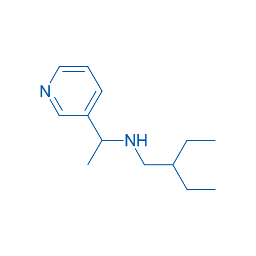 (2-Ethylbutyl)[1-(pyridin-3-yl)ethyl]amine 100mg