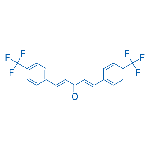 (1E,4E)-1,5-Bis(4-(trifluoromethyl)phenyl)penta-1,4-dien-3-one 1g