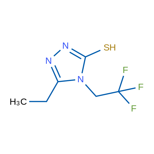 5-Ethyl-4-(2,2,2-trifluoroethyl)-4h-1,2,4-triazole-3-thiol 1g