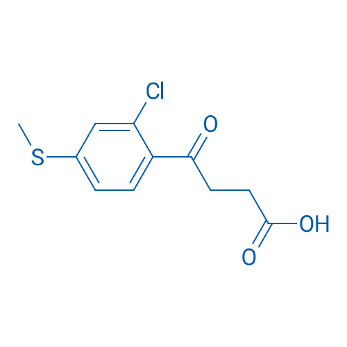 4-[2-Chloro-4-(methylthio)phenyl]-4-oxobutyric acid 1g