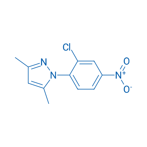 1-(2-Chloro-4-nitrophenyl)-3,5-dimethyl-1H-pyrazole 1g