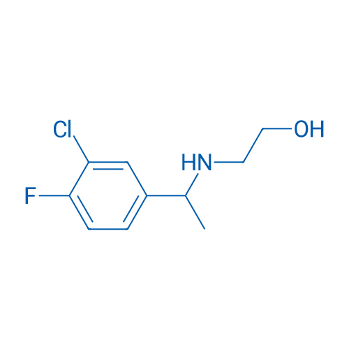 2-{[1-(3-chloro-4-fluorophenyl)ethyl]amino}ethan-1-ol 1g