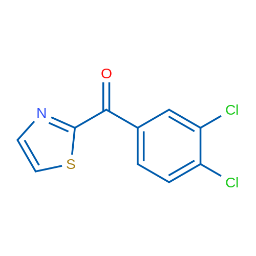 (3,4-Dichlorophenyl)(thiazol-2-yl)methanone 1g