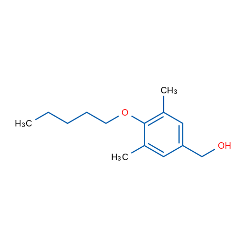 (3,5-Dimethyl-4-(pentyloxy)phenyl)methanol 1g