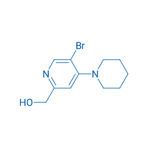 (5-Bromo-4-(piperidin-1-yl)pyridin-2-yl)methanol 1g