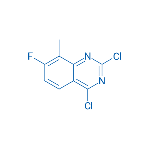 2,4-Dichloro-7-fluoro-8-methylquinazoline 100mg