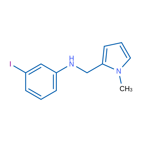 3-Iodo-N-[(1-methyl-1H-pyrrol-2-yl)methyl]aniline 1g