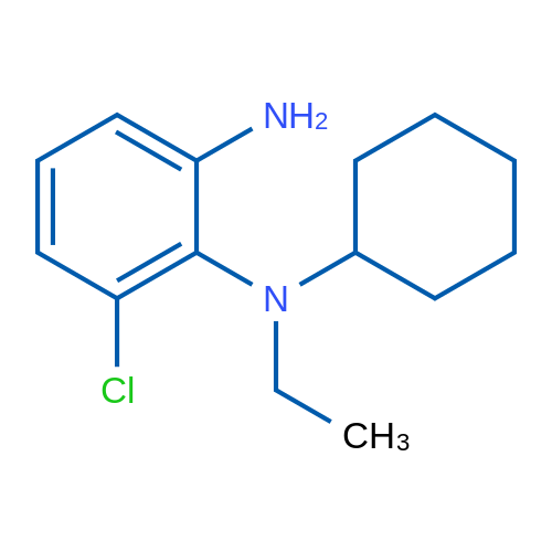 6-Chloro-N1-cyclohexyl-N1-ethylbenzene-1,2-diamine 1g