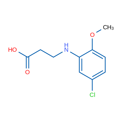 3-[(5-Chloro-2-methoxyphenyl)amino]propanoic acid 5g
