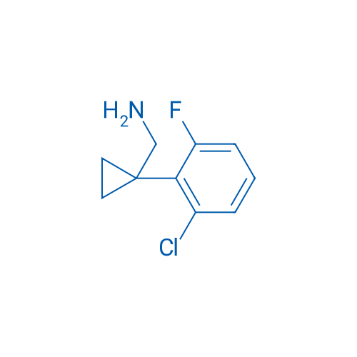 (1-(2-Chloro-6-fluorophenyl)cyclopropyl)methanamine 250mg