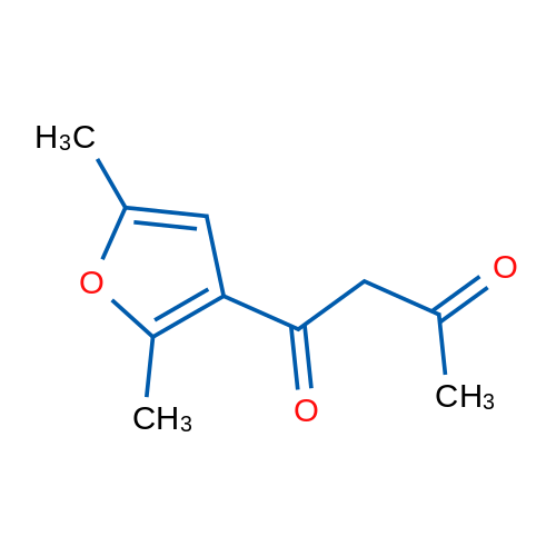 1-(2,5-Dimethylfuran-3-yl)butane-1,3-dione 5g