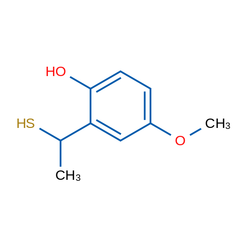 4-Methoxy-2-(1-sulfanylethyl)phenol 1g