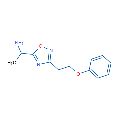 1-[3-(2-Phenoxyethyl)-1,2,4-oxadiazol-5-yl]ethan-1-amine 1g