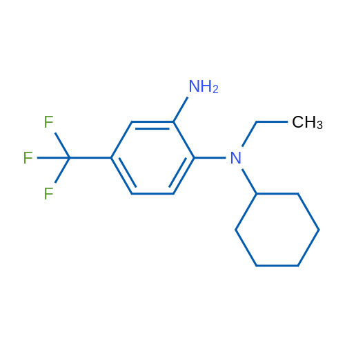 N1-Cyclohexyl-N1-ethyl-4-(trifluoromethyl)benzene-1,2-diamine 5g