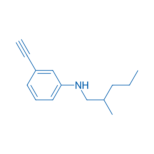 3-Ethynyl-N-(2-methylpentyl)aniline 1g