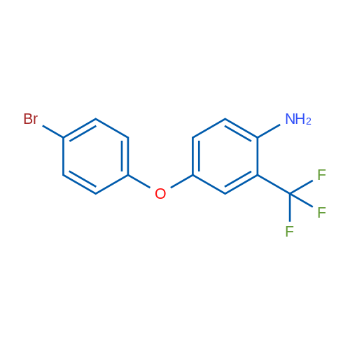 4-(4-Bromophenoxy)-2-(trifluoromethyl)aniline 1g