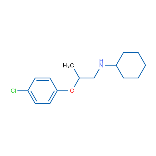 N-(2-(4-Chlorophenoxy)propyl)cyclohexanamine 1g