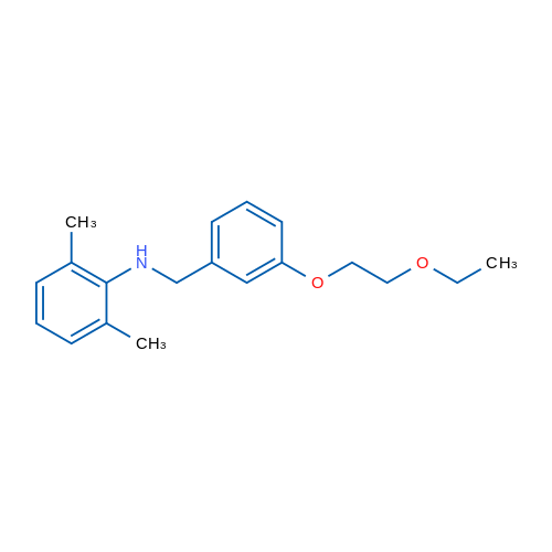 N-(3-(2-Ethoxyethoxy)benzyl)-2,6-dimethylaniline 1g
