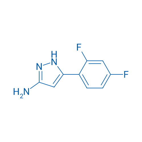 5-(2,4-Difluorophenyl)-1H-pyrazol-3-amine 1g