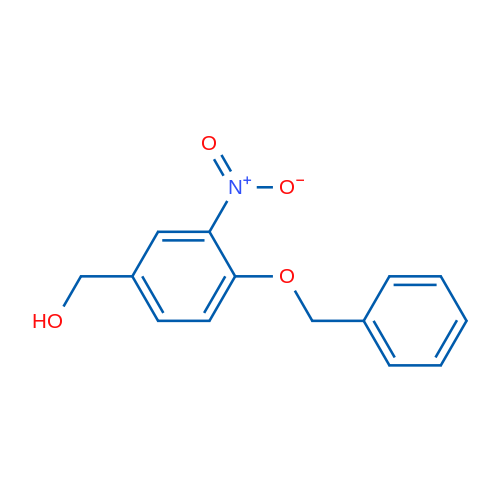 (4-(Benzyloxy)-3-nitrophenyl)methanol 1g