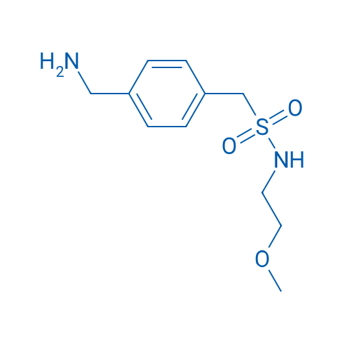 1-[4-(Aminomethyl)phenyl]-N-(2-methoxyethyl)methanesulfonamide 1g