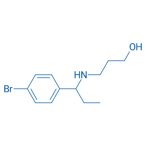 3-{[1-(4-bromophenyl)propyl]amino}propan-1-ol 1g