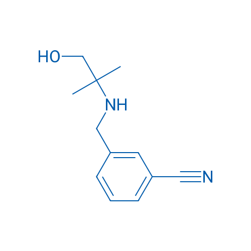 3-{[(1-hydroxy-2-methylpropan-2-yl)amino]methyl}benzonitrile 1g