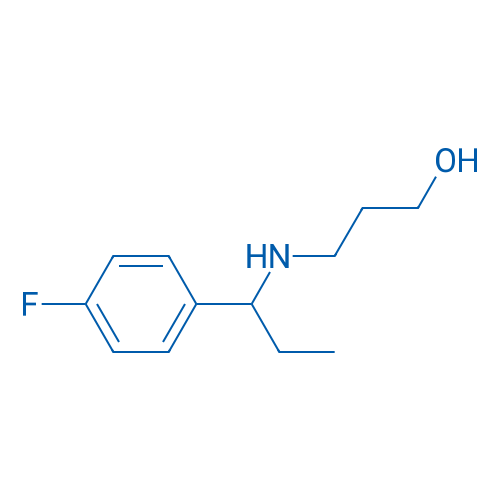 3-{[1-(4-fluorophenyl)propyl]amino}propan-1-ol 1g