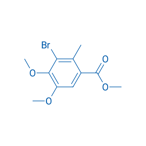 Methyl 3-bromo-4,5-dimethoxy-2-methylbenzoate 250mg