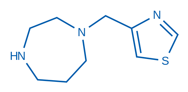 1-(1,3-Thiazol-4-ylmethyl)-1,4-diazepane 1g