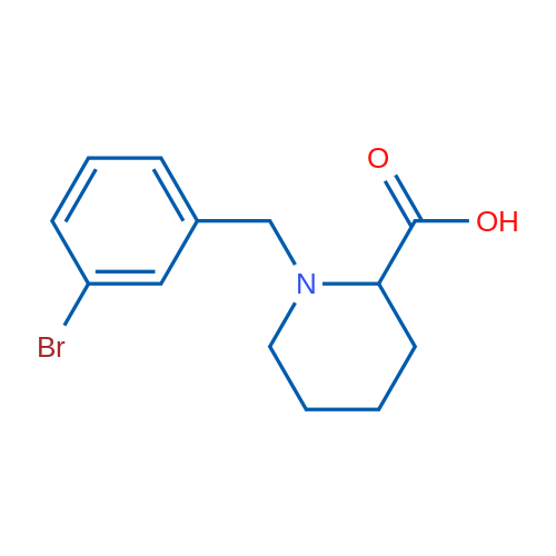 1-(3-Bromobenzyl)-2-carboxypiperidine 5g