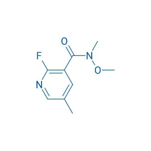 2-Fluoro-N-methoxy-N,5-dimethylnicotinamide 250mg