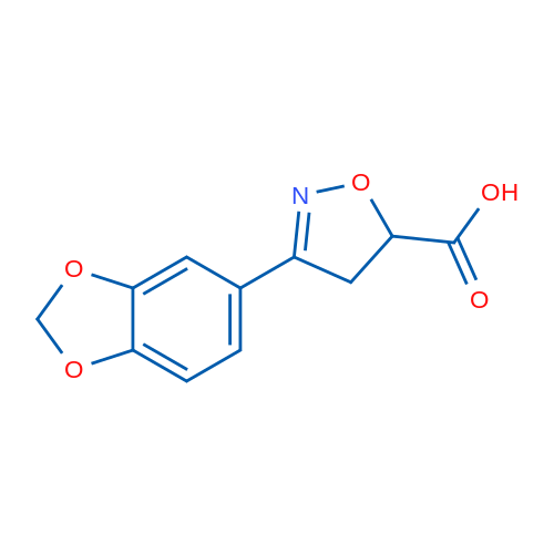 3-(Benzo[d][1,3]dioxol-5-yl)-4,5-dihydroisoxazole-5-carboxylic acid 1g
