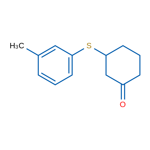 3-[(3-Methylphenyl)sulfanyl]cyclohexan-1-one 5g