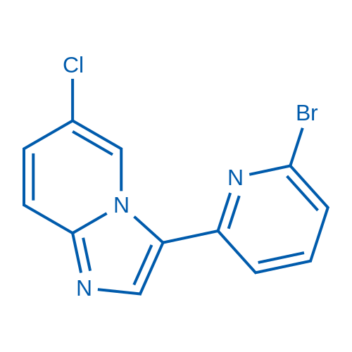 3-(6-Bromopyridin-2-yl)-6-chloroimidazo[1,2-a]pyridine 100mg