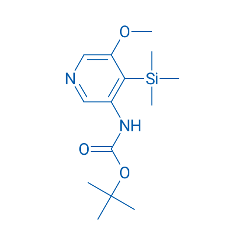 tert-Butyl (5-methoxy-4-(trimethylsilyl)pyridin-3-yl)carbamate 1g