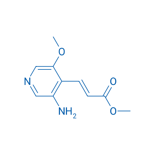 Methyl 3-(3-amino-5-methoxypyridin-4-yl)acrylate 1g