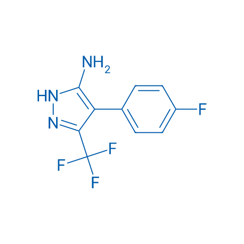 4-(4-Fluorophenyl)-3-(trifluoromethyl)-1h-pyrazol-5-amine 1g